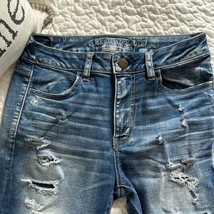 American eagle crop skinny jeans